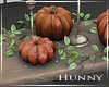 H. Fall Pumpkin Decor