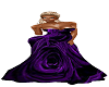 darrk purple silk gown p