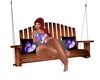 BenchSwing PurpButterfly
