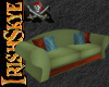 S-Earthtone Couch, Grn