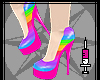 -k- Rainbow Heels