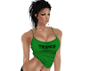 Green Cropped Top Trance