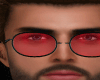 HD 80's Blk/Red Glasses