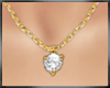 gold diamonds necklace