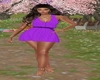 Summer Purple Dress