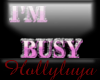 Im Busy Sticker