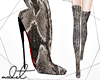 ♕ Snake Boots