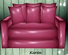 Pink Leather Couch