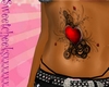 #heart tribal tattoo
