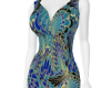 Peacock Mini Dress