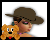 !A! Brown Cowgirl Hat