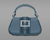 K blue handbag