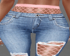 H/Jeans/Pink Fishnet RLL