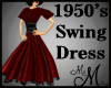 MM~ Vintage Wine Dress