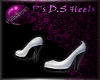 P's D.S White Heels