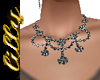 Black diamond necklace