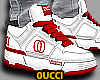 Oucci Red & White F