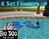 [BD] 4 Set Floaters