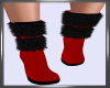 L/XMAS RED BOOTS