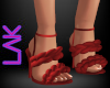 Laurie heels red
