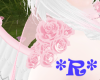 *R* Pink shoulder roses