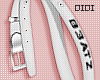 !!D llB3ATZll Belt White