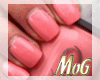 *MG*Peach nails
