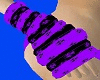 Blk Purp Rave Warmers