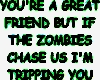 Funny Zombie Sticker