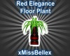 Red Elegance Floor Plant