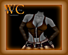 DW FALL BRNZE HALTER TOP