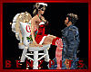 CHRISTMAS STOOL KISS  /W