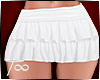 T∞ White Skirt