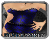 'DS Blue Silk & Lace