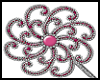 MM Gem Flower Wand Pink