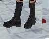 (PI)black snakeskin boot