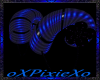 dark blue horns black ro