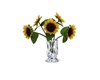 Vase of Sunflowers