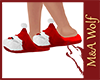 MW- Santa Red Slippers