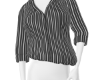 B&W Tucked Shirt