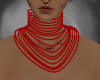 Neck Rings Red