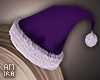 Purple Xmas santa hat