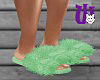 Self Care Slippers green
