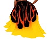 flames skirt