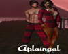 Red Plaid Pj Bottom/M