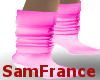 Sexy Boots Pink White