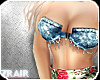 -Z- {Roar Denim Bralet}