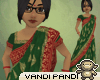 [VP] Heavy Green Sari