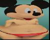 Funny FAT Mickey Mouse Walt Disney Halloween Summer Beach Costum
