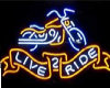 LiveTo Ride Sign